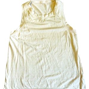 Calia By Carrie Underwood Loose Tank Top Women's Small Size White Stripe